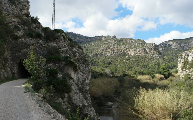 08-Túnel 7 de la Vía Verde del Serpis